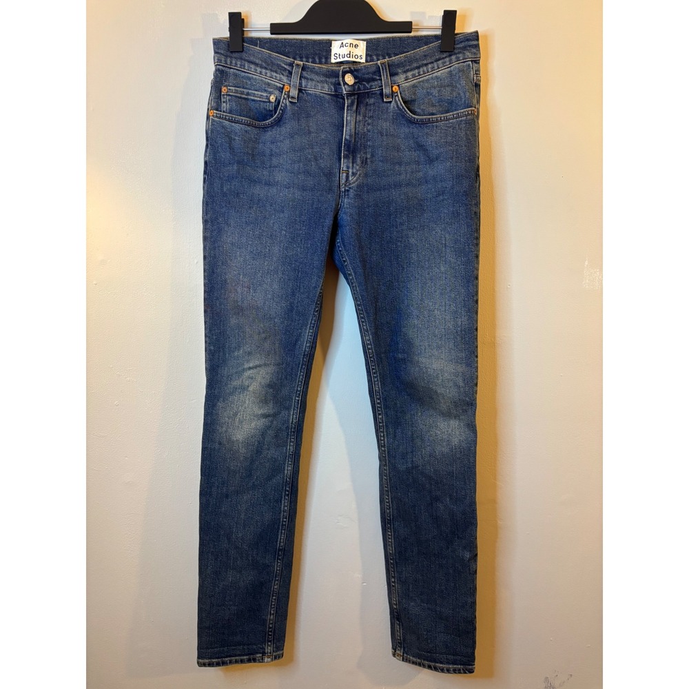 Acne Studios Men's Ace STR Straight Leg Vintage Jeans 32 x 32